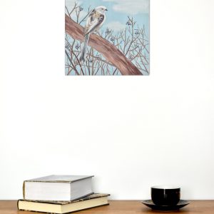 obraz niebieski ptak